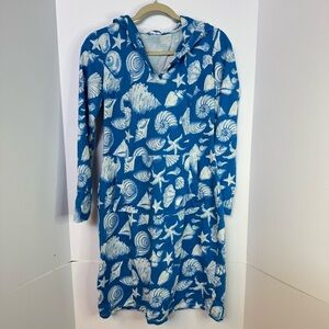 Lien & Giel Seashell Hooded Beach Cover Dress